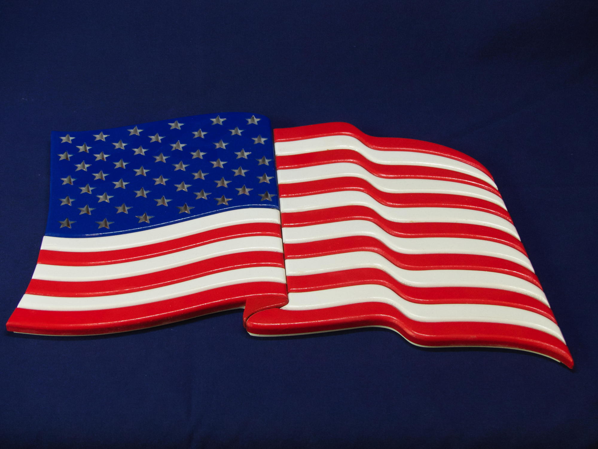 American Flag Plaque