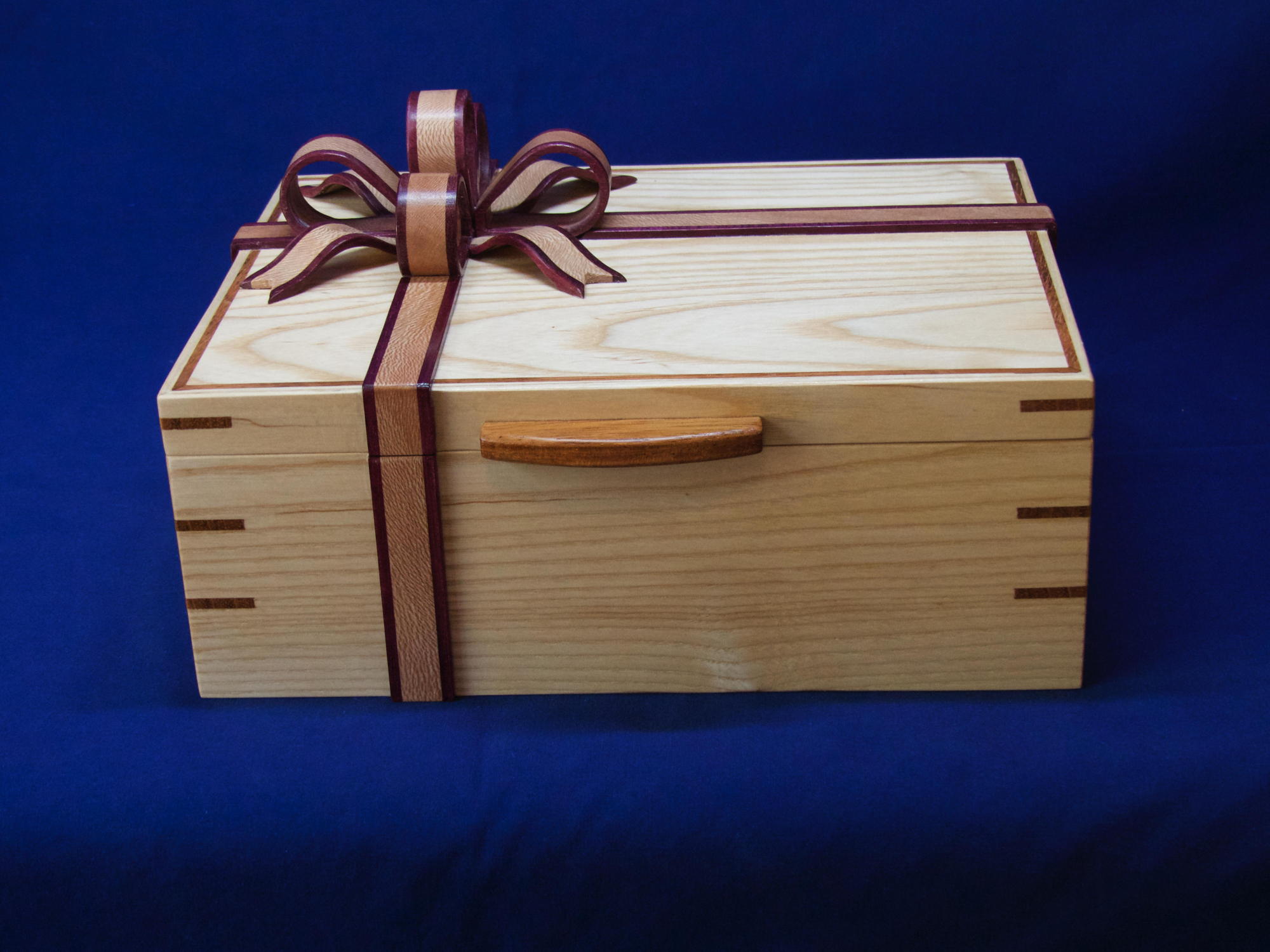 Bow-Topped Jewelry Box, A