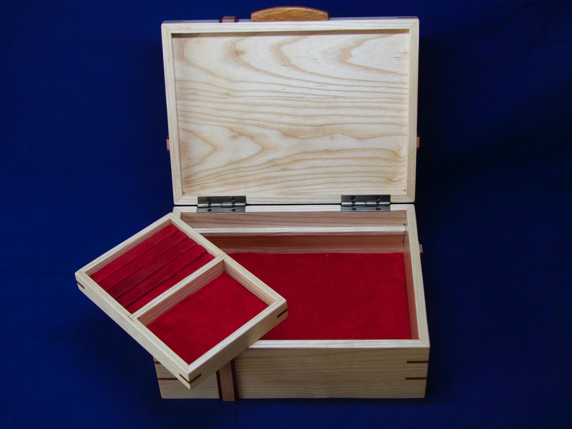 Bow-Topped Jewelry Box, A