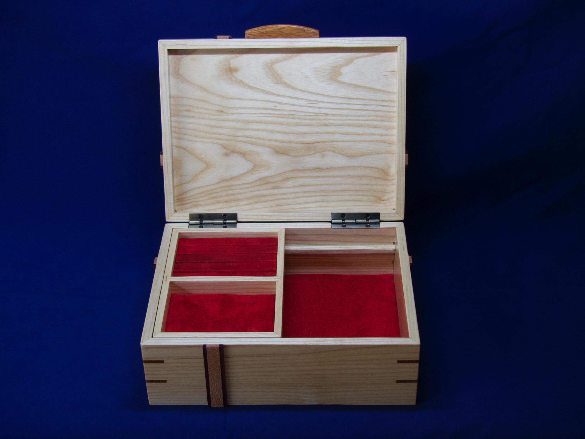 Bow-Topped Jewelry Box, A