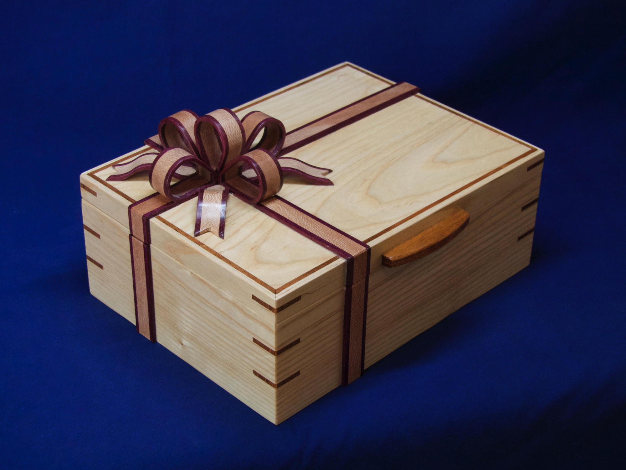 Bow-Topped Jewelry Box, A