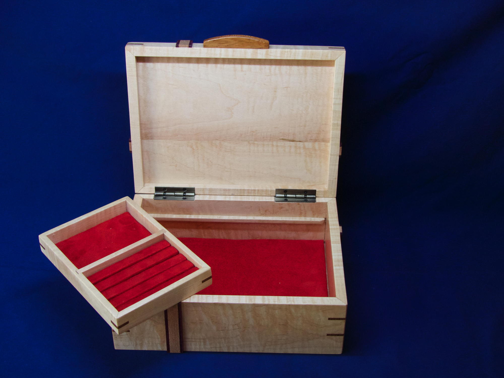 Bow-Topped Jewelry Box, CM