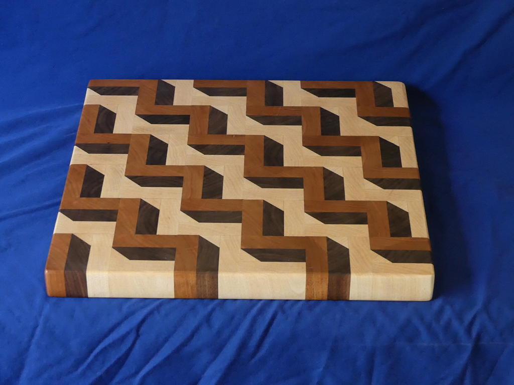 Zig-Zag Cutting Board