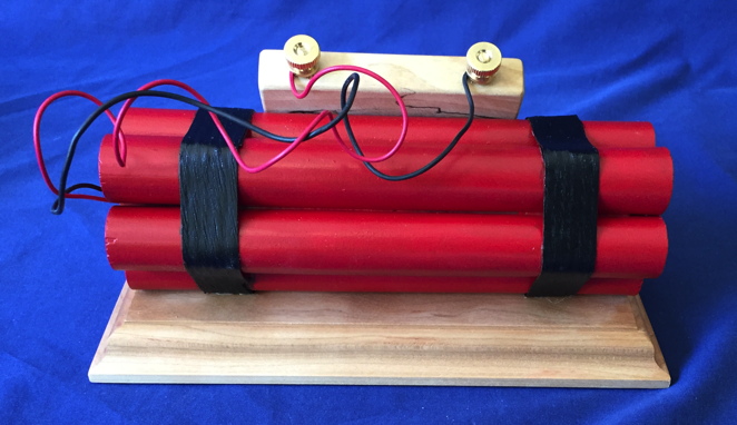 Bomb Clock Opened