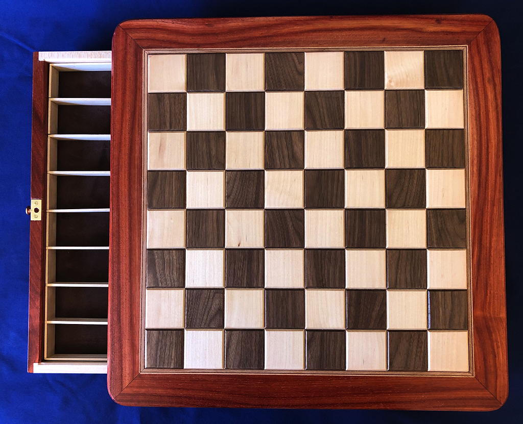 Chess Board with Drawer