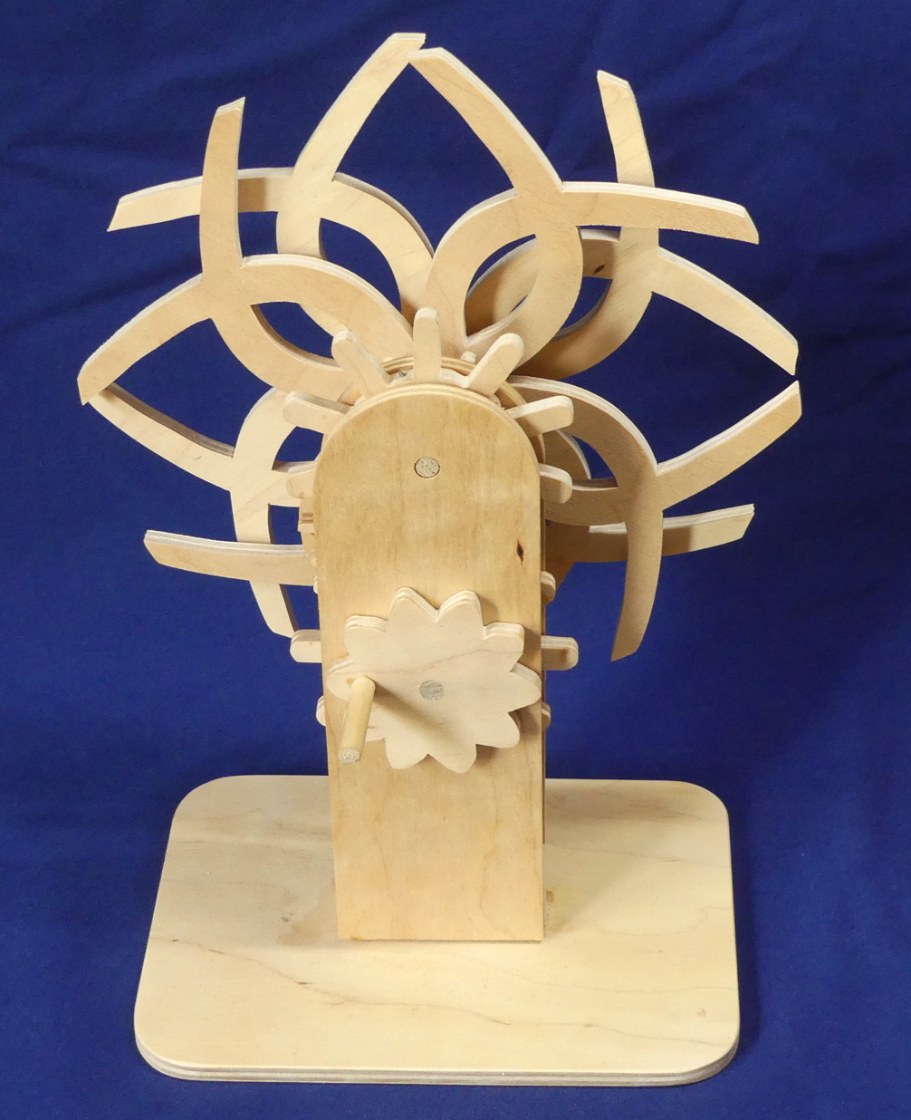 Rotating Gear Kinetic Art