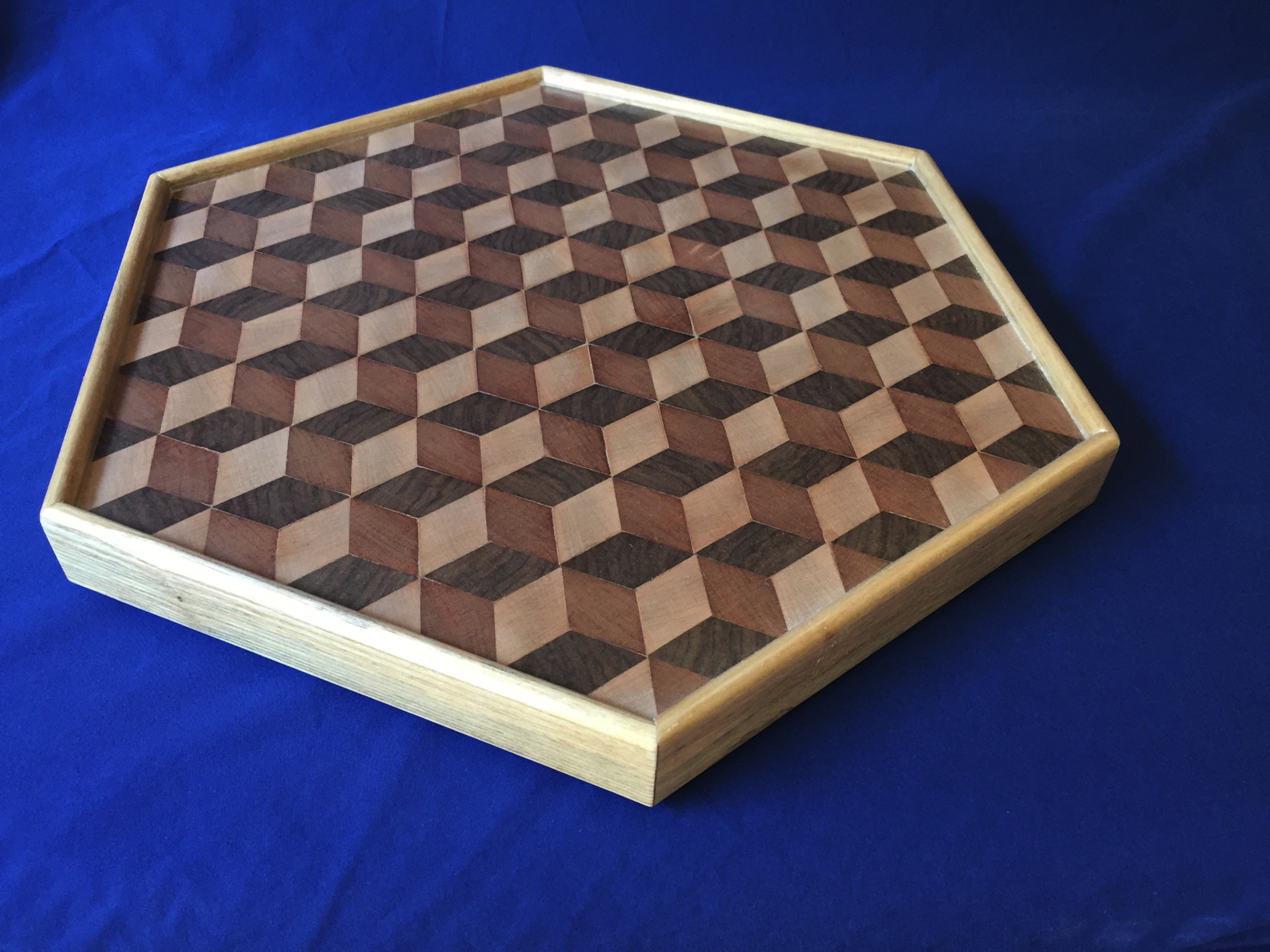 Tumbling Block Lazy Suzan