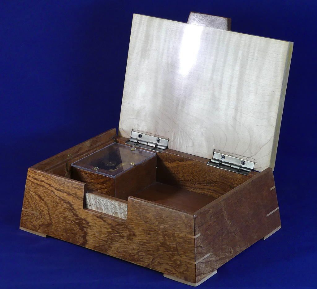 Slant-Sided Music Box
