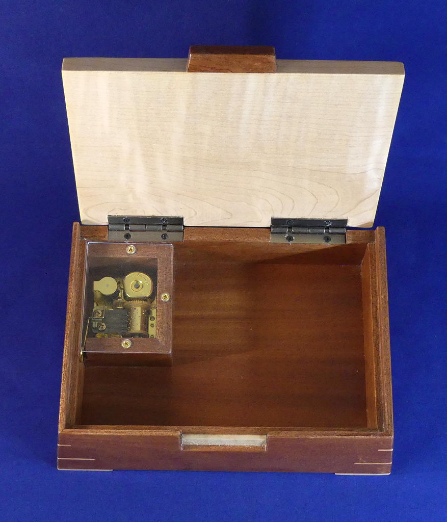 Slant-Sided Music Box