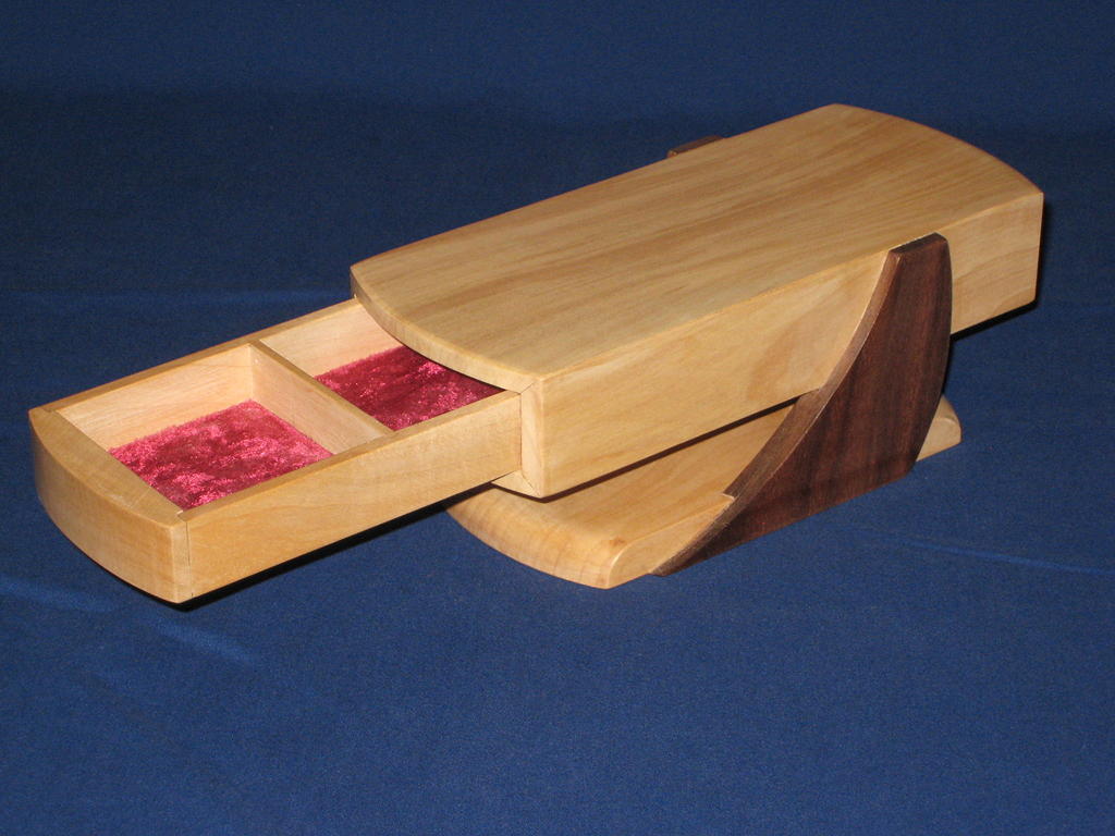 Sliding Drawer Jewelry Box