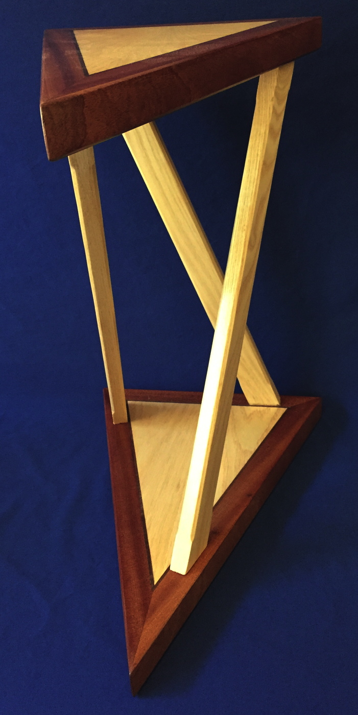 Triangle Sofa Table