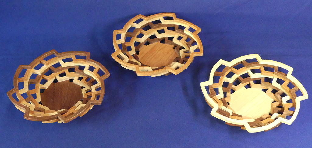 Tricolor Baskets