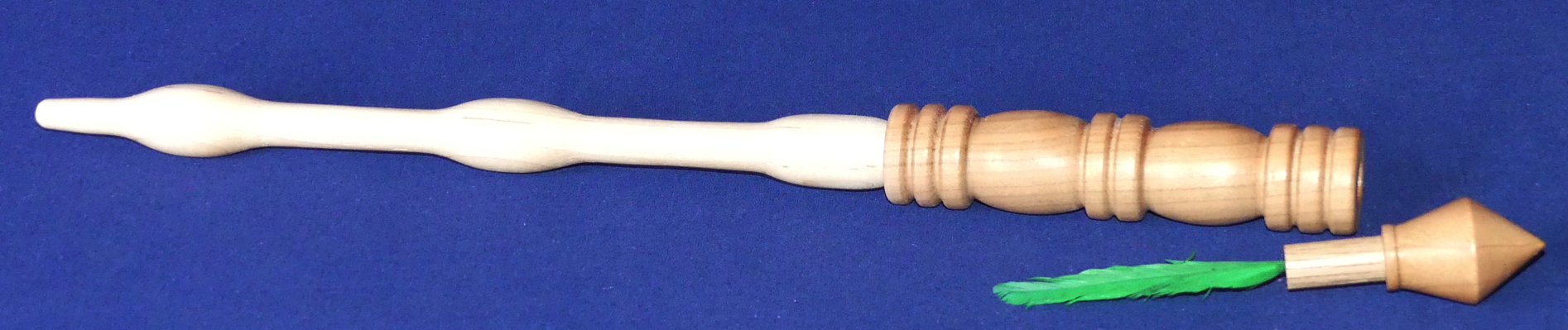 Wand with 'Phoenix' feather - Cherry and Maple