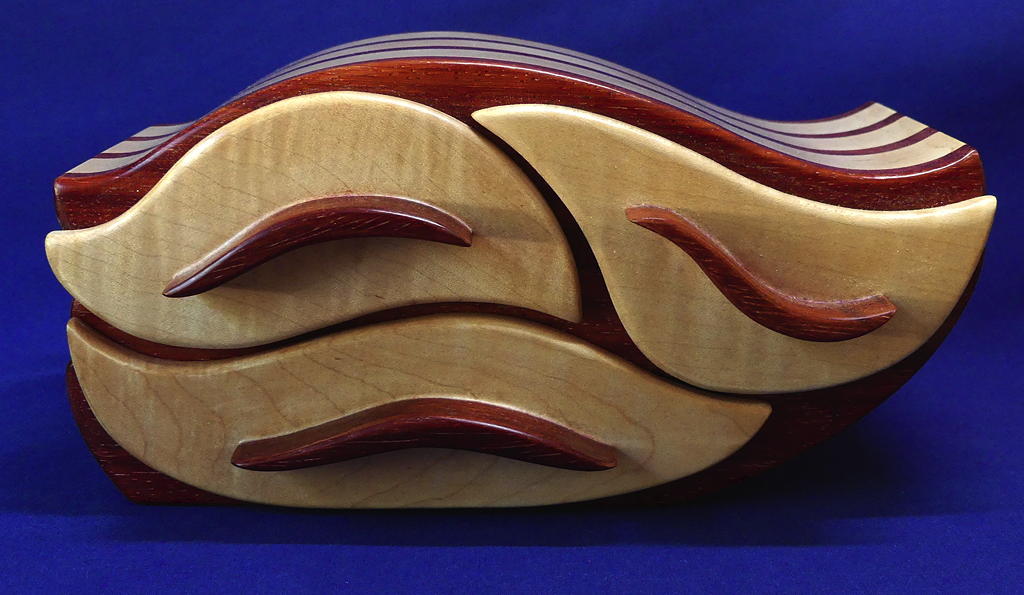 Wave Bandsaw Box