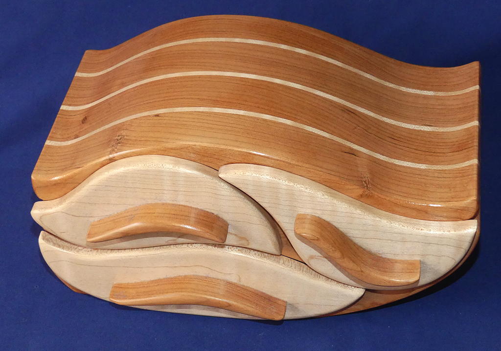 Wave Bandsaw Box 22