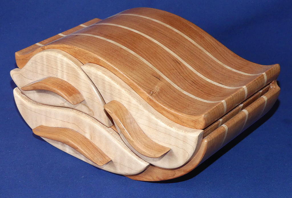 Wave Bandsaw Box 22