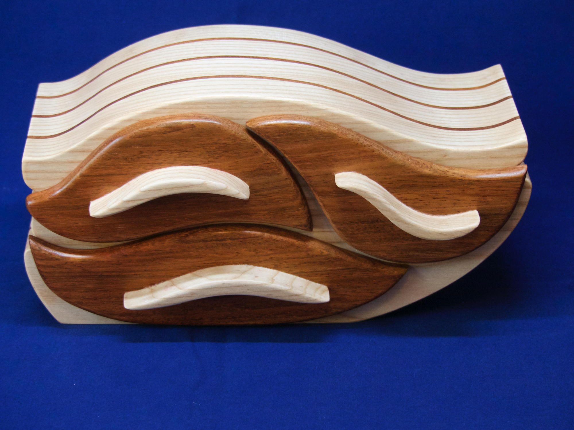 Wave Bandsaw Box 24