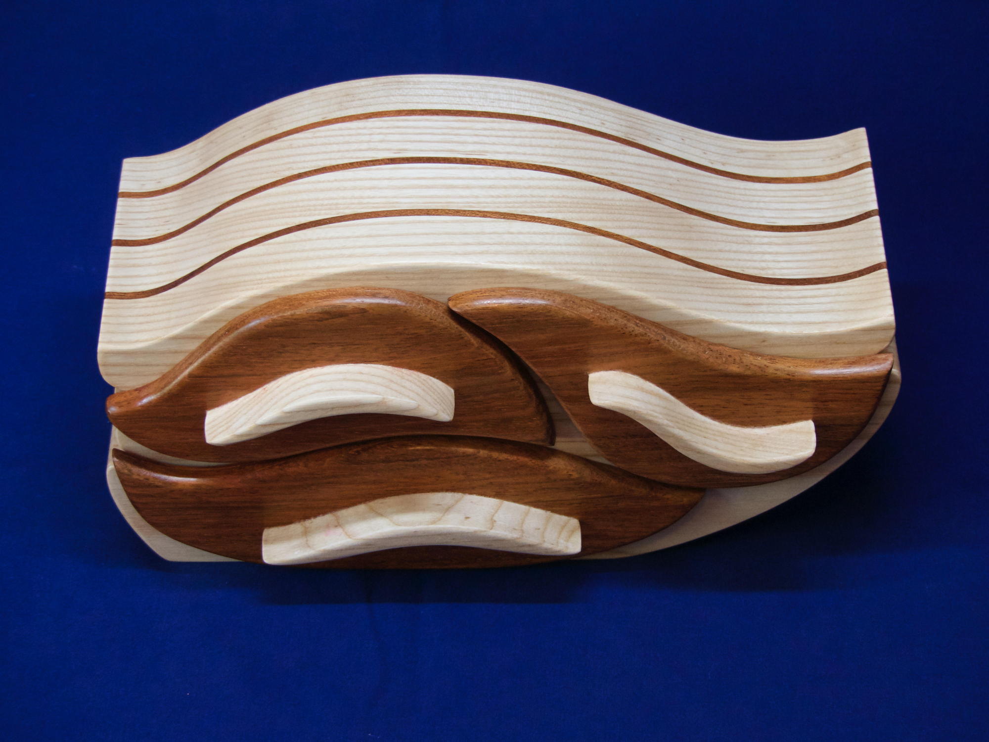 Wave Bandsaw Box 24