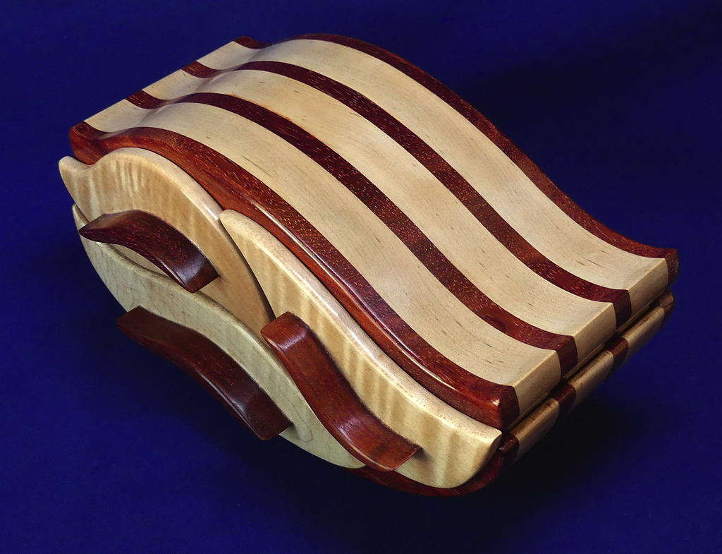 Wave Bandsaw Box
