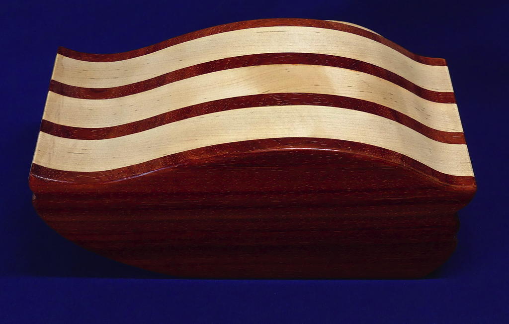 Wave Bandsaw Box